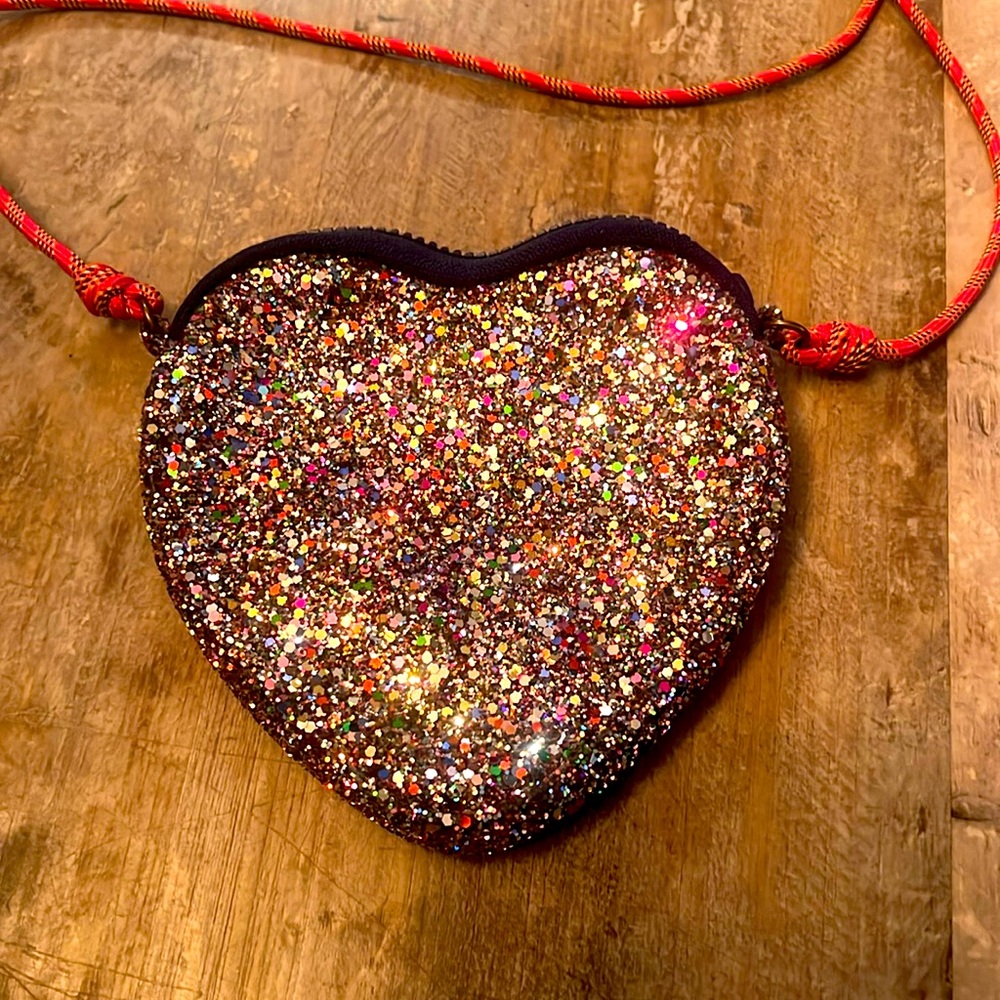 Crew cuts sparkle little purse